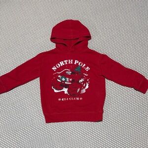 Size 6 Jumping Beans Red North Pole Hoodie